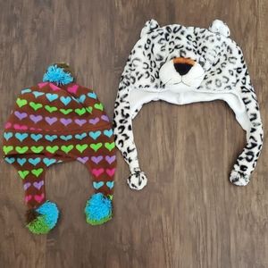 Girls Winter Hat lot EUC